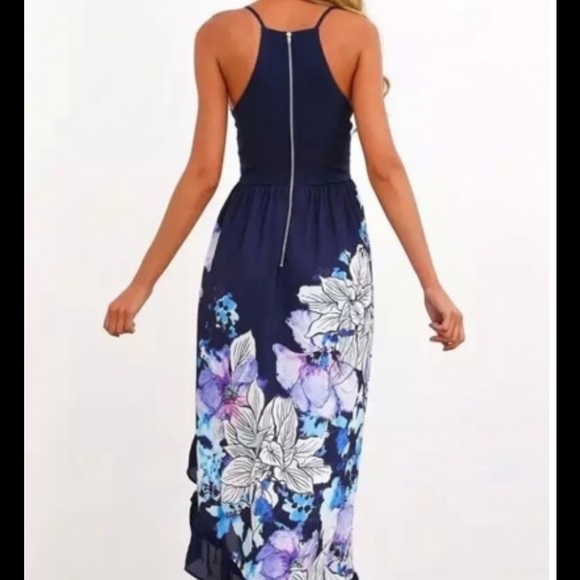 Floral Flounce Dress - Picture 3 of 8