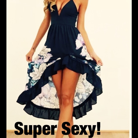 Floral Flounce Dress - Picture 2 of 8