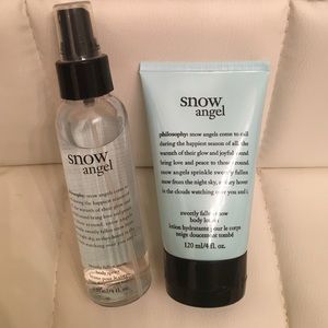 Philosophy Snow Angel Body Spritz & body lotion