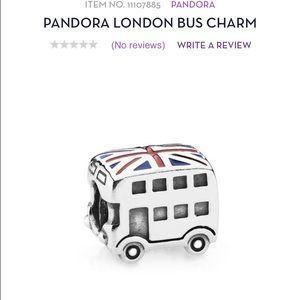 Pandora London bus charm