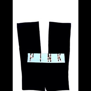 PINK VS YOGA PANTS with cheetah PRINT