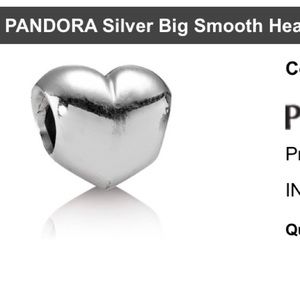 Pandora heart charm