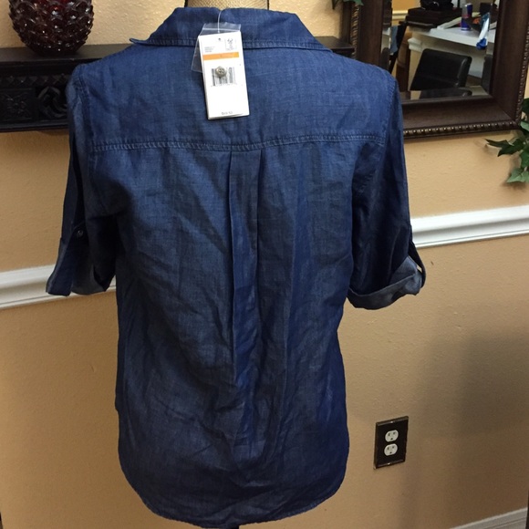 Jean button up - Picture 3 of 4