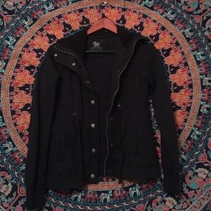 Thick Black Jacket!!