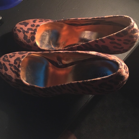 Cheetah print heels