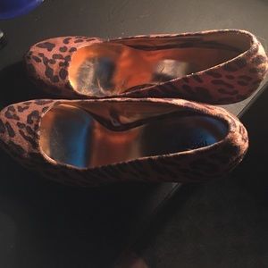 Cheetah print heels