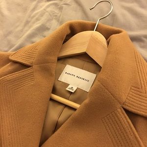 Camel Wool Coat with belt from BR