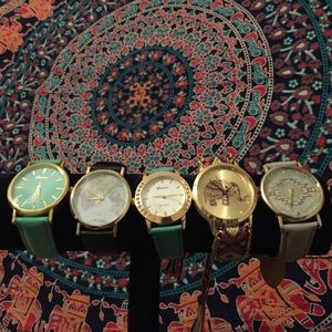 5 Watches!!