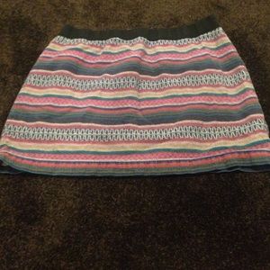 Multicolored American Eagle Skirt.