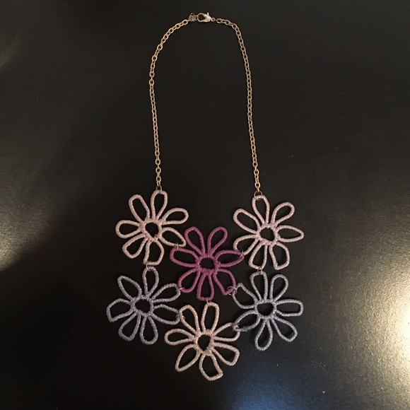 Lucky brand flower necklace