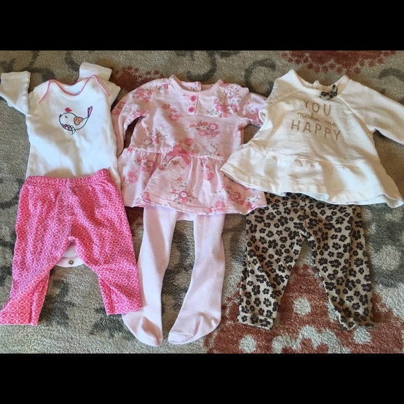 Lot of Three Baby Girl Outfits
