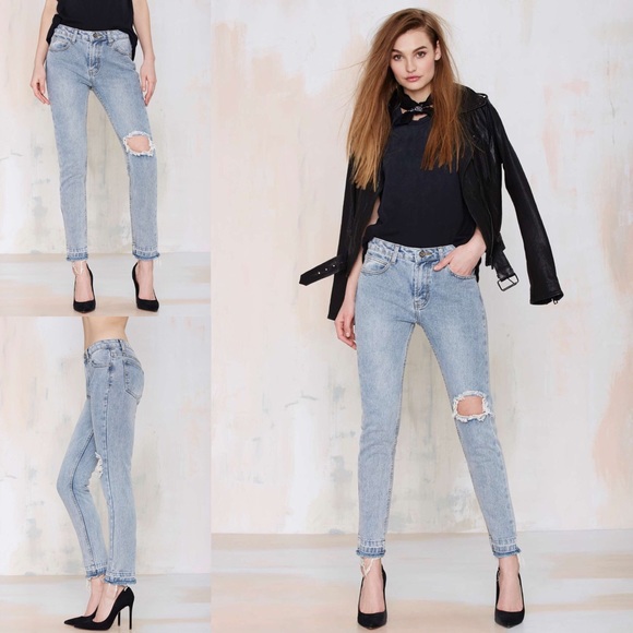 💸SALE!!💸NWT - UNIF - Vick Distressed Jeans sz 26 - Picture 3 of 3
