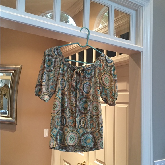 Rampage Medallion print top - Picture 3 of 3