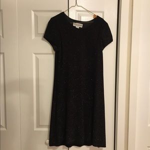 Sparkly black cocktail dress