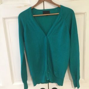 Emerald green cardigan