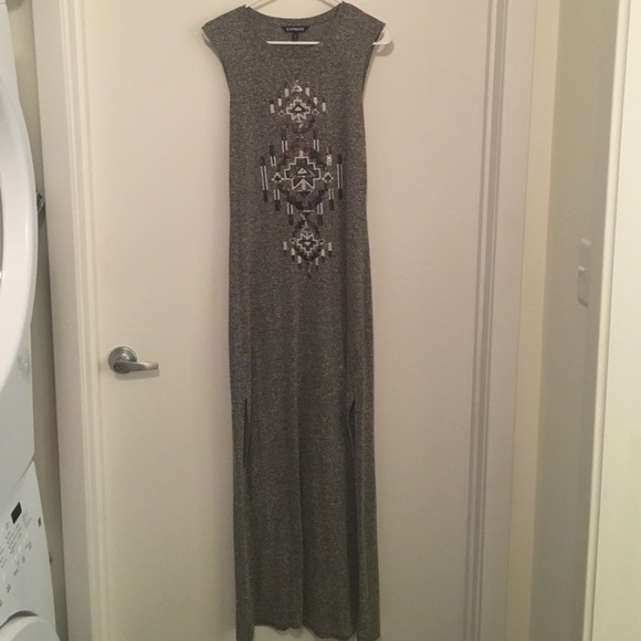 Express maxi dress Aztec design - Picture 3 of 3