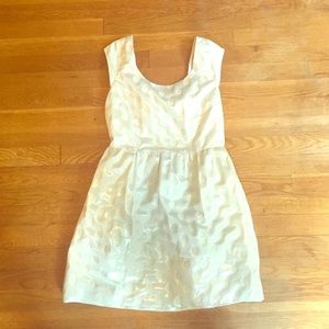 Shiny Polka Dot Dress