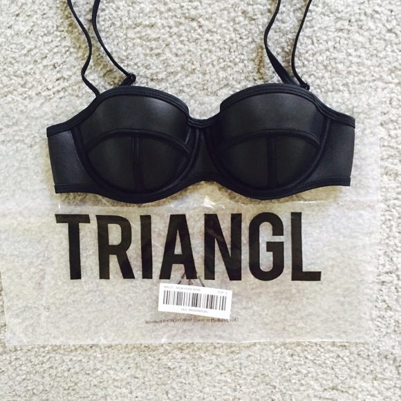 Authentic TRIANGL Bikini top only Milly New York