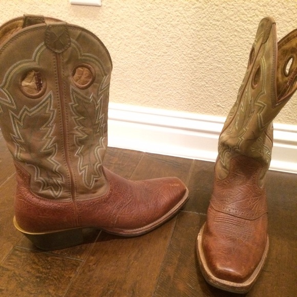 Men's Twisted X squared toe cowboy boots