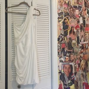 Asymmetrical tunic dress