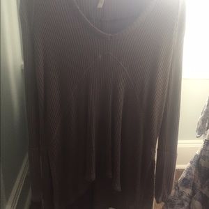 Long free people lightweight sweater