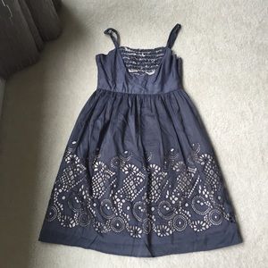 Anthropologie Burlap dress. NWOT.