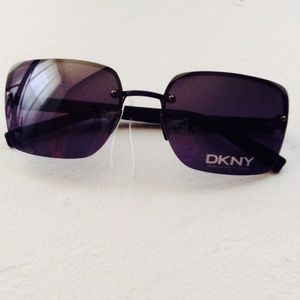 Black square DKNY sunglasses