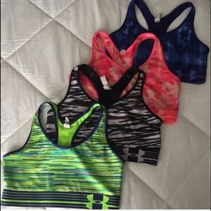 Under Armour Sports Bras - Size Medium