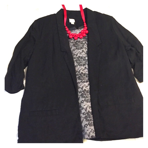 Black blazer (sold)