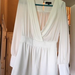 White romper from Necessary clothing