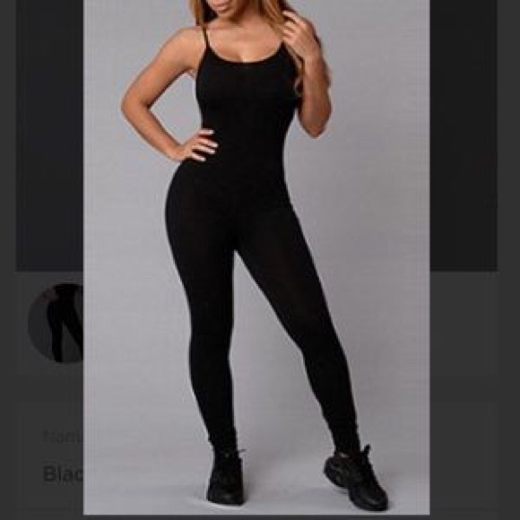 Black jumpsuit
