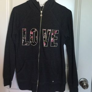 Victoria's Secret zip up hoodie