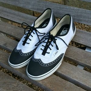 vans authentic lo pro oxford print womens shoes
