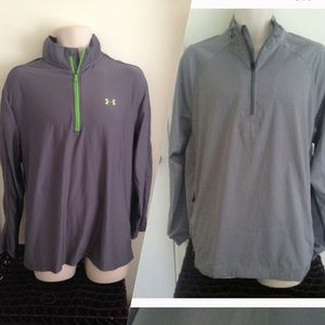 Bundle men's large under armour and adidas