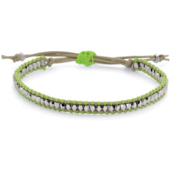 Stella and Dot Wanderlust wrap bracelet GREEN
