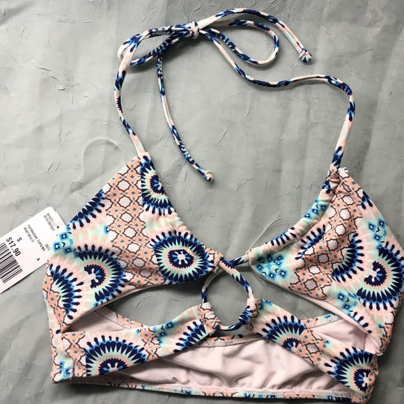 Strappy Bathing Suit Top forever 21