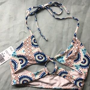 Strappy Bathing Suit Top forever 21