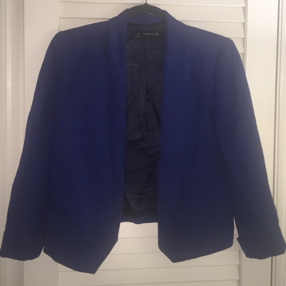 Zara Blue Blazer, Small