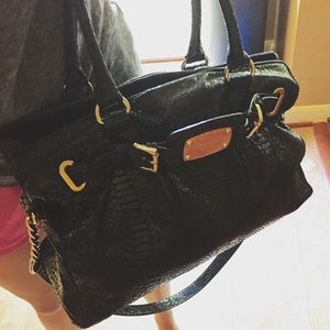 Michael Kors Snakeskin Handbag