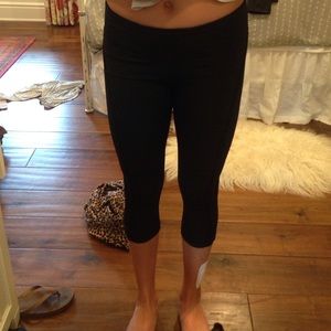 Black lulu pants