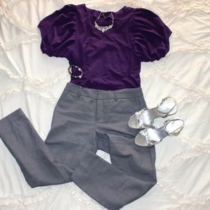 C. Luce Medium Purple Blouse