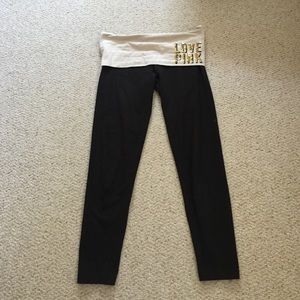 Victoria secret pink yoga leggings