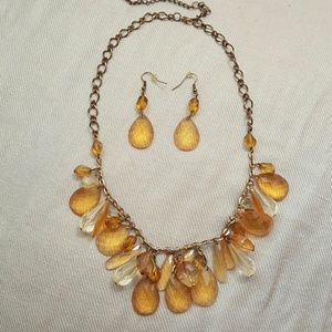 Charming Charlie Necklace and Earrings set