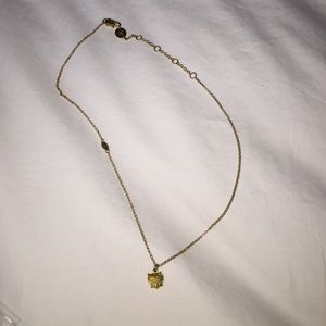 Juicy Couture Yellow stone necklace