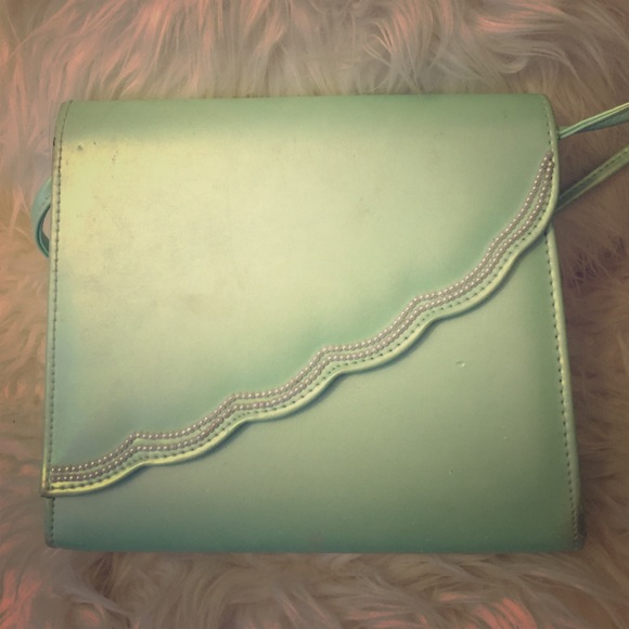 Vintage Mint Green Purse