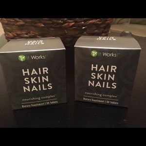 Hair skin and nails. It works