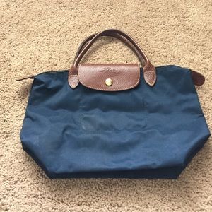 Oldy LongChamp mini navy purse