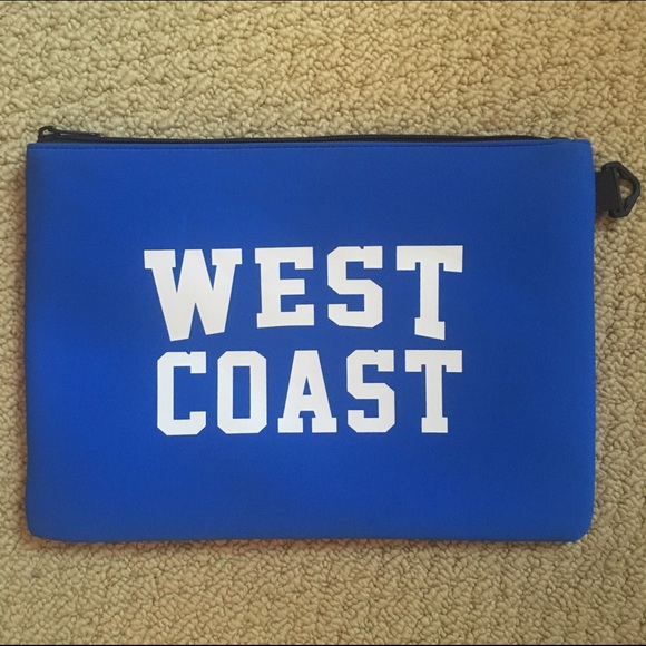 Blue Neoprene Clutch!