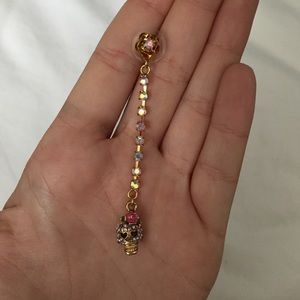 Betsey Johnson Skull Earrings