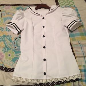 Sailor Lolita Kawaii Blouse